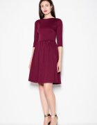 Venaton Rochie de zi rosie - casual - XL -