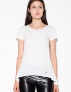 Venaton Tricou dama bej - material usor - cu parti extinse