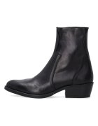 VENEZIA Botine de piele cu toc cubanez