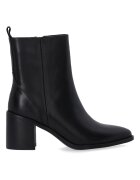 VENEZIA Botine din piele cu toc masiv -