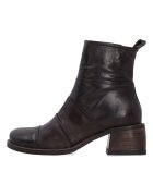VENEZIA Botine din piele cu toc masiv -