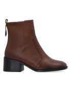 VENEZIA Botine din piele cu varful ascutit
