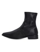 VENEZIA Botine negre cu varf ascutit 00