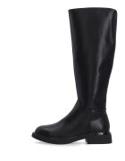 VENEZIA Cizme clasice de dama din piele neagra - izolate