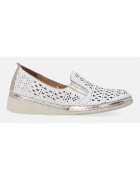 VENEZIA Espadrile din piele cu snururi de ajustare