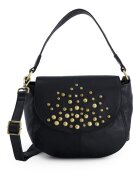 VENEZIA Geanta crossbody din piele cu nituri