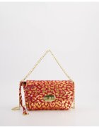 VENEZIA Geanta crossbody din piele intoarsa cu animal print