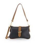 VENEZIA Geanta crossbody din piele naturala cu bareta detasabila