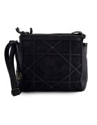VENEZIA Geanta crossbody din piele si piele intoarsa