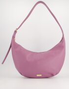 VENEZIA Geanta crossbody piele naturala - lungime maxima - 1 buzunar interior - Violet