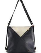 VENEZIA Geanta dama Shopper - piele naturala - 32x32x9 - - lungime curea max - 2 buzunare interioare - 1 buzunar exterior - Negru