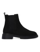 VENEZIA Ghete Chelsea din piele nabuc - negre