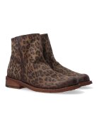 VENEZIA Ghete de dama din piele intoarsa cu imprimeu leopard