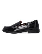 VENEZIA Loaferi din piele lacuita - Negru