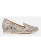 VENEZIA Mocasini cu model si talpa wedge