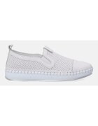 VENEZIA Mocasini de piele cu aspect perforat