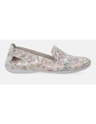 VENEZIA Mocasini de piele nabuc cu decupaje
