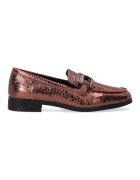 VENEZIA Pantofi loafer cu aspect metalizat