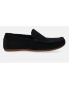 VENEZIA Pantofi loafer de piele intoarsa