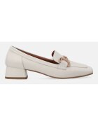 VENEZIA Pantofi loafer din piele cu toc