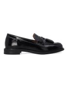 VENEZIA Pantofi loafer din piele lacuita cu ciucuri