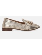 VENEZIA Pantofi loafer perforati din piele