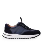 VENEZIA Pantofi sport cu sireturi elastice - Albastru/Bleumarin