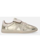VENEZIA Pantofi sport de piele cu aspect metalizat si elemente decorative