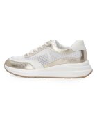 VENEZIA Pantofi sport din piele cu insertii de plasa