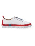 VENEZIA Pantofi sport din piele cu profil jos si varf rotund