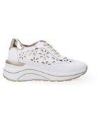 VENEZIA Pantofi sport din piele cu talpa wedge si decupaje