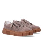 VENEZIA Pantofi sport din piele intoarsa - Maro taupe