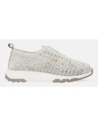 VENEZIA Pantofi sport din piele si material textil