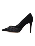 VENEZIA Pantofi stiletto din piele intoarsa si naturala