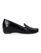VENEZIA Pantofi tip loafer din piele lacuita - Negru