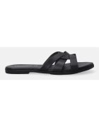 VENEZIA Papuci clasici din piele neagra pentru femei Classic -