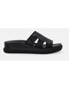 VENEZIA Papuci din piele naturala wedge