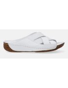 VENEZIA Papuci wedge cu aspect impletit