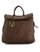 VENEZIA Rucsac din piele naturala cu aspect texturat