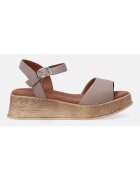 VENEZIA Sandale cu platforma din piele