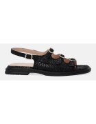 VENEZIA Sandale din piele cu aspect texturat