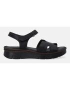 VENEZIA Sandale din piele cu banda velcro