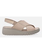 VENEZIA Sandale din piele cu bareta velcro