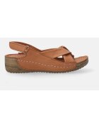 VENEZIA Sandale din piele cu inchidere velcro