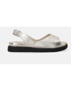 VENEZIA Sandale din piele cu insertie elastica