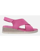 VENEZIA Sandale din piele - cu talpa wedge