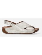 VENEZIA Sandale din piele cu talpa wedge