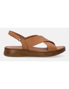 VENEZIA Sandale din piele naturala cu bareta velcro