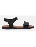 VENEZIA Sandale din piele naturala cu talpa joasa si velcro
