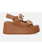 VENEZIA Sandale din piele wedge